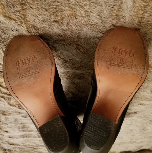 FRYE Women's Jane Extended calf 14L black Boot - Picture 6 of 8